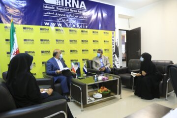 بازدید مدیرکل امورمالیاتی هرمزگان از خبرگزاری ایرنا