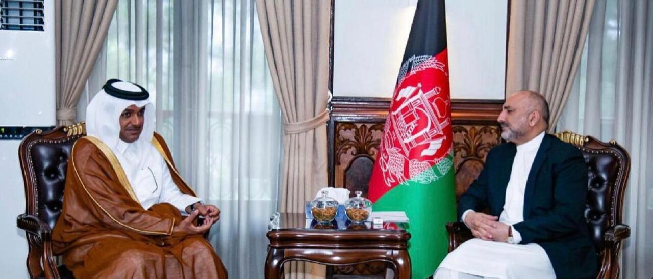 قطر درباره پیشرفت صلح با مقام های افغانستان گفت و گو کرد 