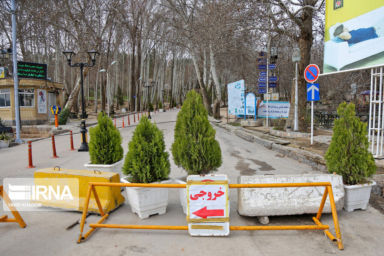 بوستان های تهران ۲ هفته تعطیل شد