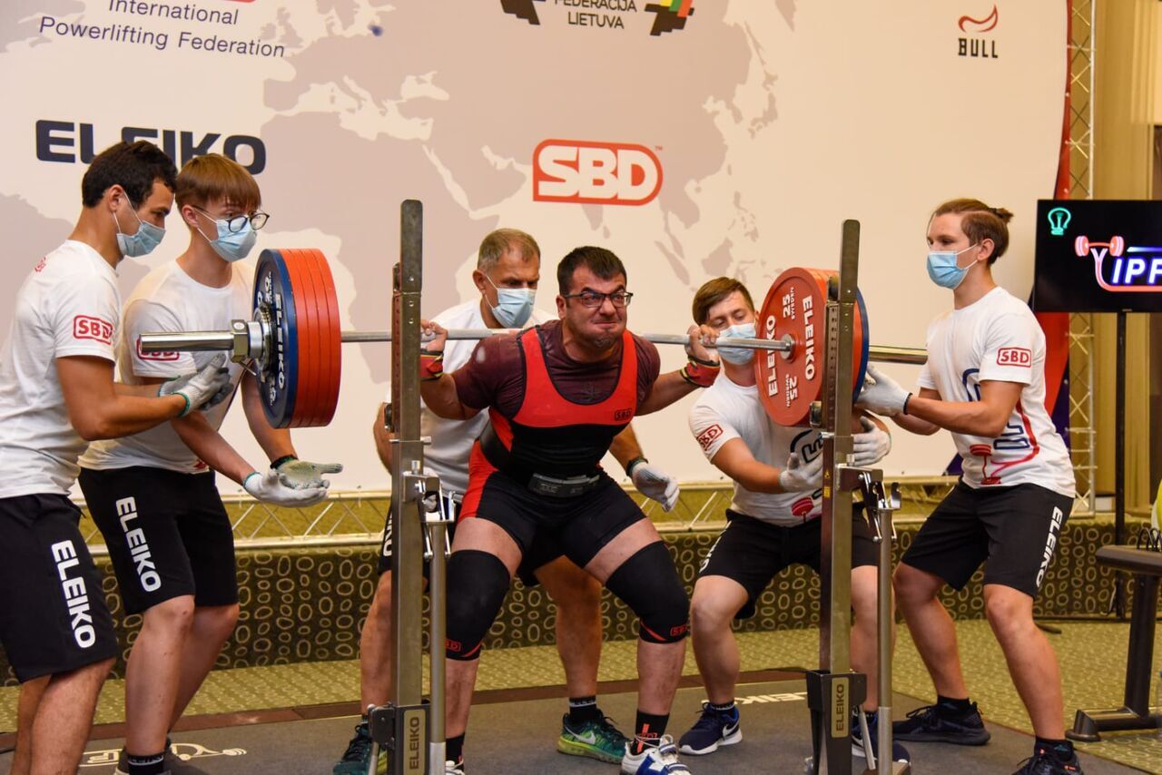 Iranian lifter ranks 1st in Lithuania