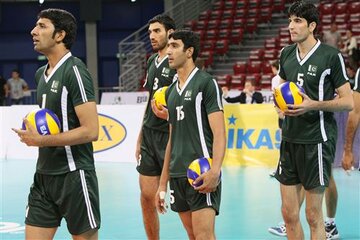 تور تمرینی تیم والیبال پاکستان در ایران 