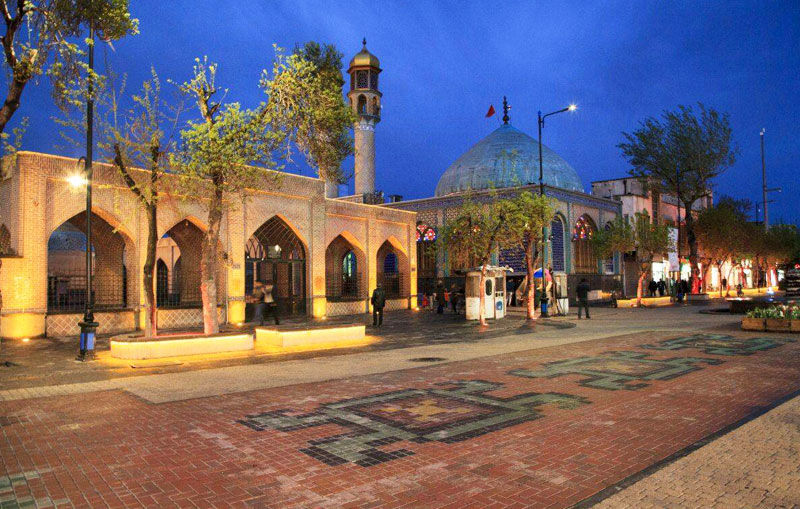 ضلع شمالی میدان عالی قاپو اردبیل ساماندهی می‌شود