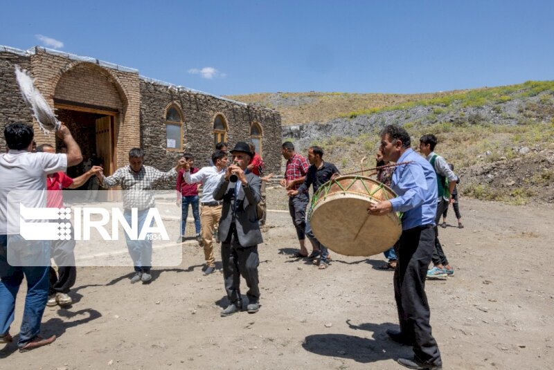 جشن تیرگان در روستای ورکانه استان همدان برگزار شد