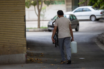 آبرسانی اضطراری در شهر اصفهان