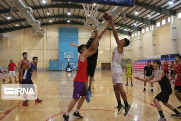 Le camp d’entraînement de l’équipe de Basketball Ados d’Iran