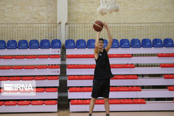 Le camp d’entraînement de l’équipe de Basketball Ados d’Iran