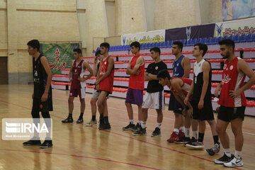 Le camp d’entraînement de l’équipe de Basketball Ados d’Iran