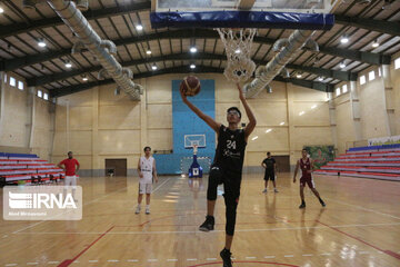 Le camp d’entraînement de l’équipe de Basketball Ados d’Iran