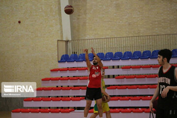 Le camp d’entraînement de l’équipe de Basketball Ados d’Iran