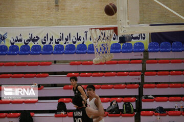 Le camp d’entraînement de l’équipe de Basketball Ados d’Iran