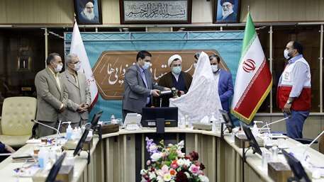 قدردانی هلال احمر از زوج‌های جوان