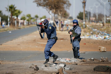 ۶ کشته در اعتراضات آفریقای جنوبی