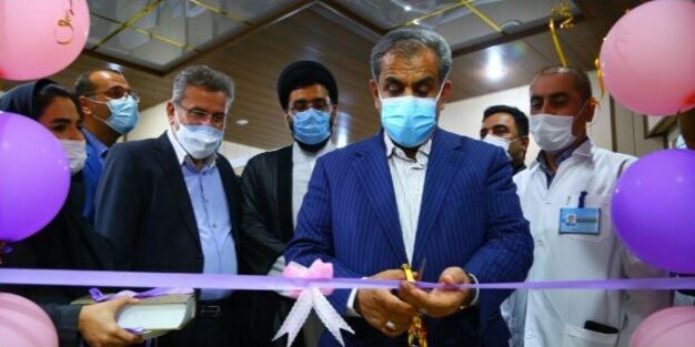 مرکز تصویربرداری بیمارستان تخصصی آبیک افتتاح شد