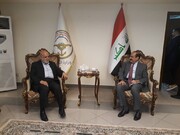السفير الإيراني يلتقي بوزيري النقل والثقافة والسياحة العراقيين