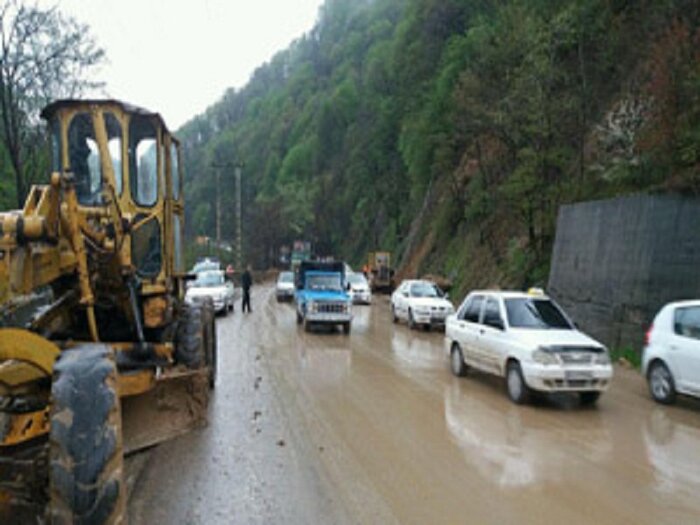 رانش زمین و سیلاب در سوادکوه خسارت وارد کرد