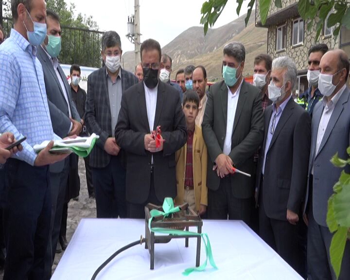 پروژه گازرسانی مسیر گردشگری مشگین‌شهر افتتاح شد