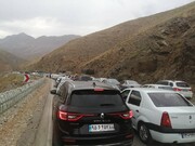 ترافیک در محورهای هراز و سوادکوه قفل شد