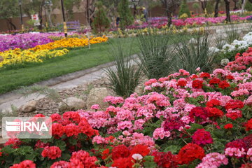 El magnífico jardín de flores de Abade