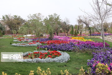 El magnífico jardín de flores de Abade