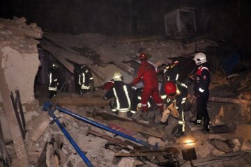 نشت گاز منجر به تخریب قسمتی از یک منزل در بیرجند شد