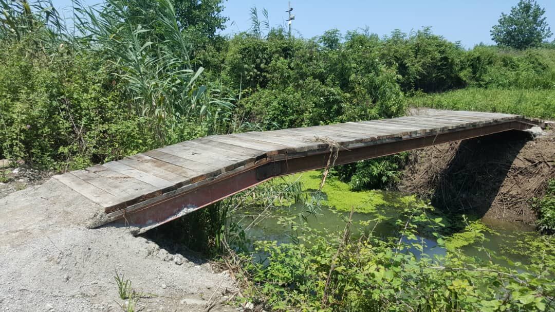  پل‌های غیرمجاز بر پهنه تالاب انزلی تخریب شد