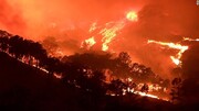شدت آتش سوزی در آمریکا بر شرایط آب و هوایی تاثیر می گذارد