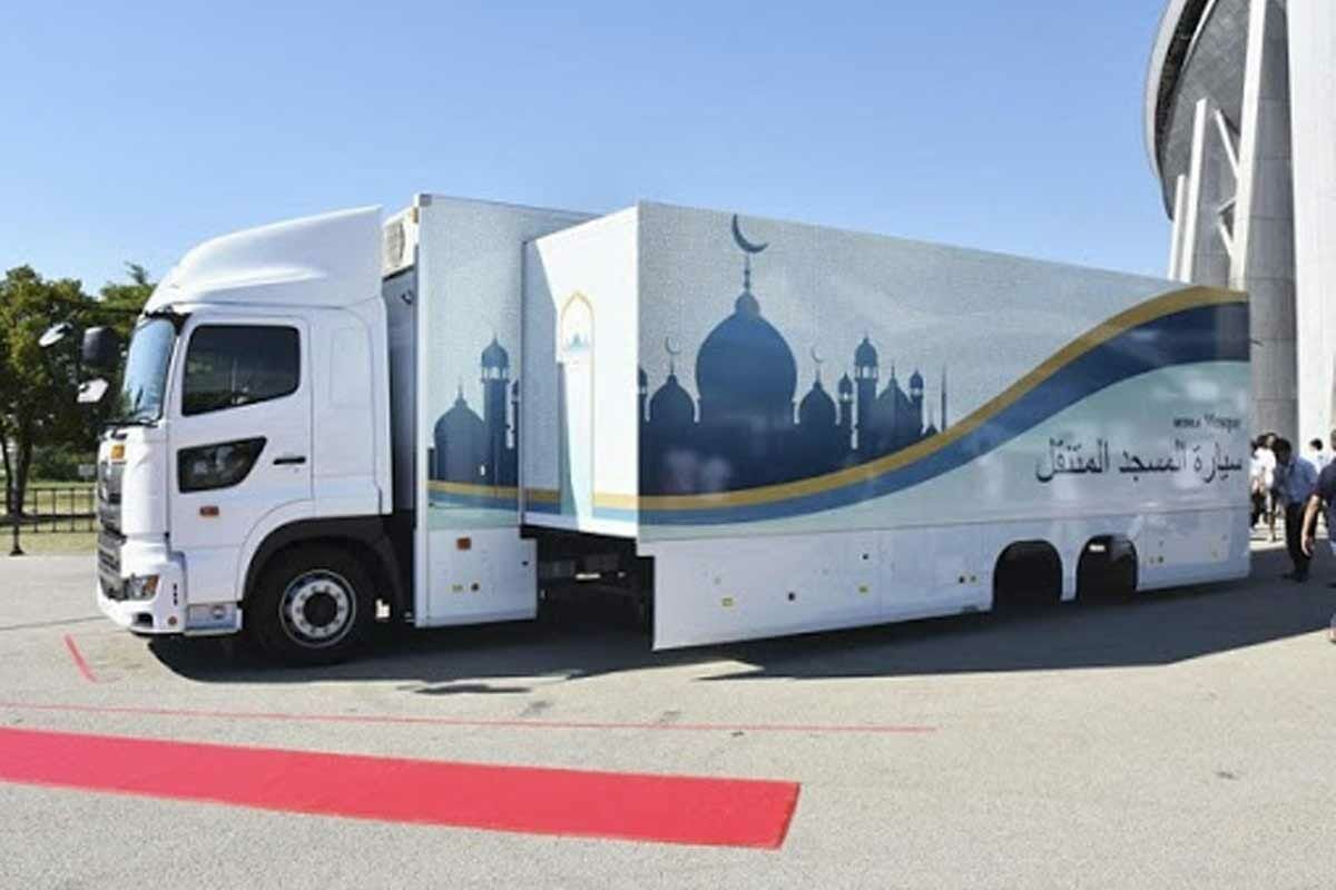 ماجراهای المپیک با تاخیر یک ساله؛ طراحی مسجد سیار و اتوبوس‌های خودران