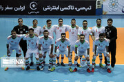 عالمی مقابلوں میں ایرانی فوٹسال ٹیم کی دوسری فتح