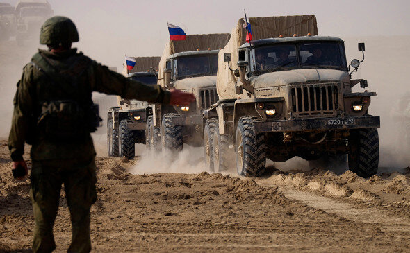یکهزار نظامی روس در رزمایش سه جانبه در تاجیکستان شرکت می کنند