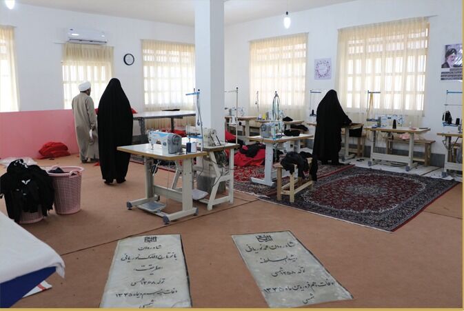 راه اندازی ۱۵ کارگاه تولیدی در آستان امامزاده عبدالله (ع) تهران