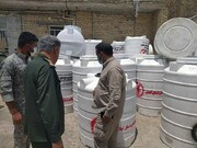 ۶۲۰ مخزن  آب در مناطق کم آب خوزستان نصب شد 
