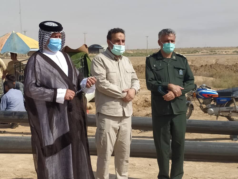 ۶۲۰ مخزن  آب در مناطق کم آب خوزستان نصب شد 