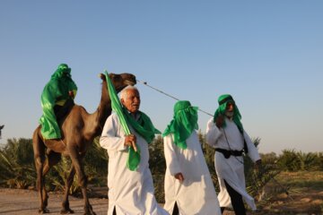 بازسازی واقعه غدیر در خور و بیابانک