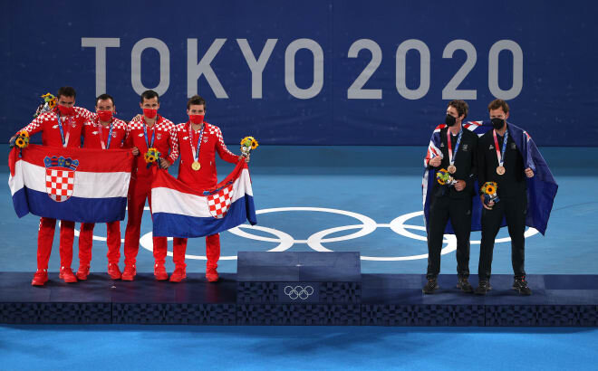 المپیک توکیو؛ کولاک کرواسی در تنیس دونفره مردان