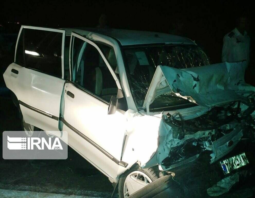 سانحه رانندگی محور شرف آباد به زنگی آباد کرمان ۶ مصدوم بر جا گذاشت 