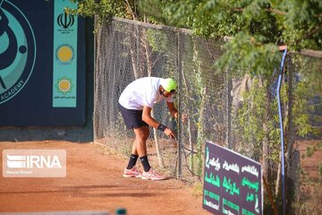 Finale du tournoi international de tennis junior ITF à Ispahan