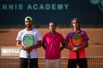 Finale du tournoi international de tennis junior ITF à Ispahan