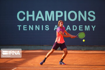 Finale du tournoi international de tennis junior ITF à Ispahan