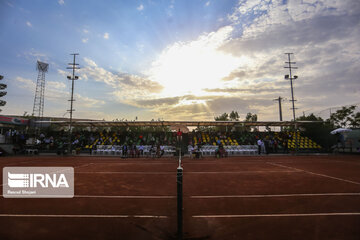 Finale du tournoi international de tennis junior ITF à Ispahan