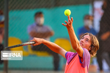 Finale du tournoi international de tennis junior ITF à Ispahan