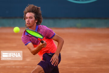 Finale du tournoi international de tennis junior ITF à Ispahan