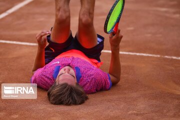 Finale du tournoi international de tennis junior ITF à Ispahan