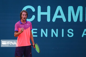 Finale du tournoi international de tennis junior ITF à Ispahan