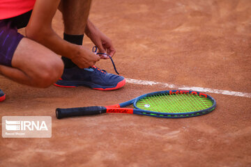 Finale du tournoi international de tennis junior ITF à Ispahan