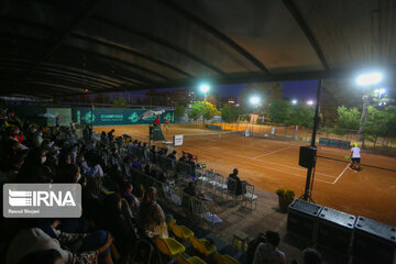 Finale du tournoi international de tennis junior ITF à Ispahan