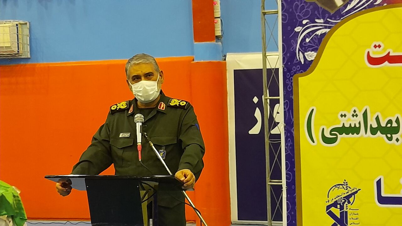فرمانده سپاه ولیعصر(عج)خوزستان:کرونا احساس همدردی را در جامعه بیشترکرد