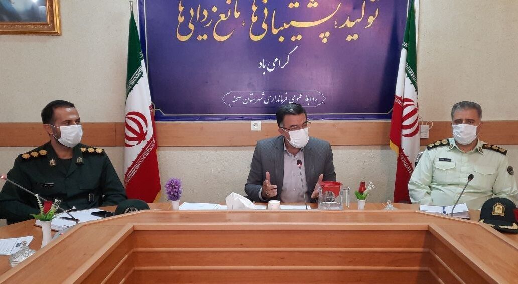 فرماندار: ۴۰ درصد از باغات صحنه با مشکل تنش آبی مواجه است