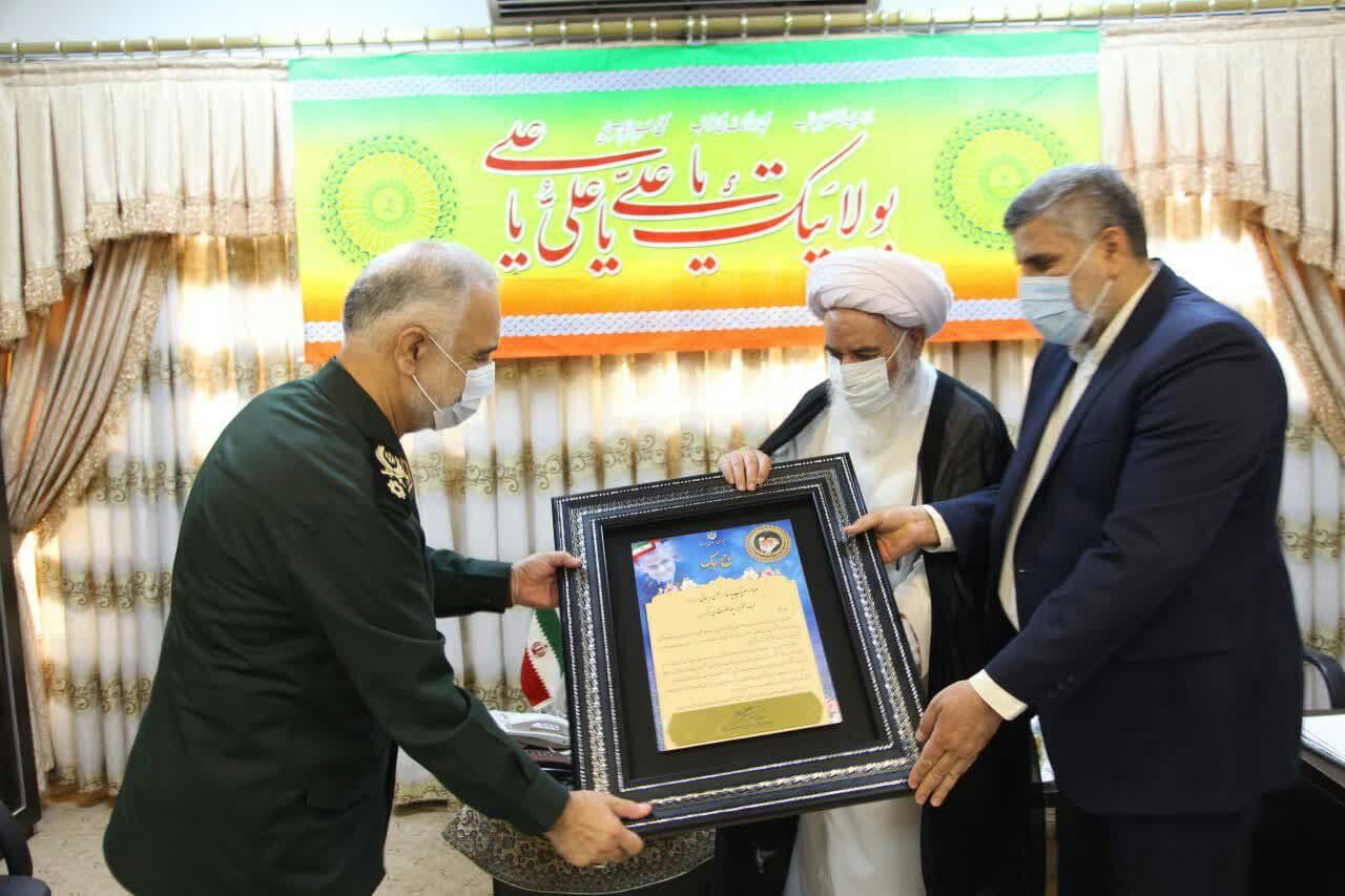 امام جمعه کرمانشاه از فرمانده سپاه نبی اکرم (ص) تجلیل کرد