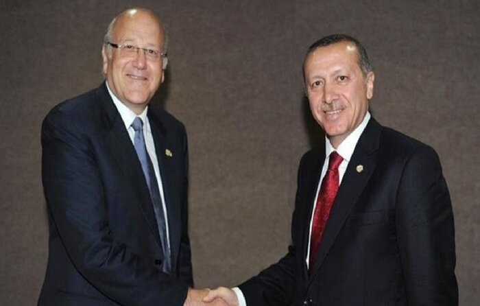 تماس اردوغان با میقاتی؛ ابراز امیدواری به تشکیل سریعتر دولت لبنان