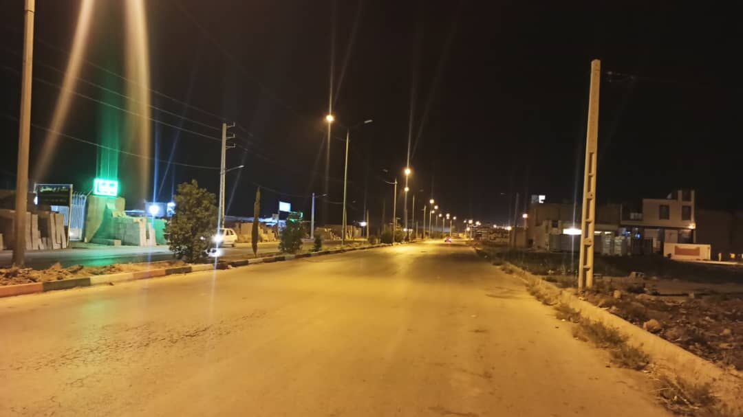 عملیات روشنایی ورودی های دهدشت آغاز شد